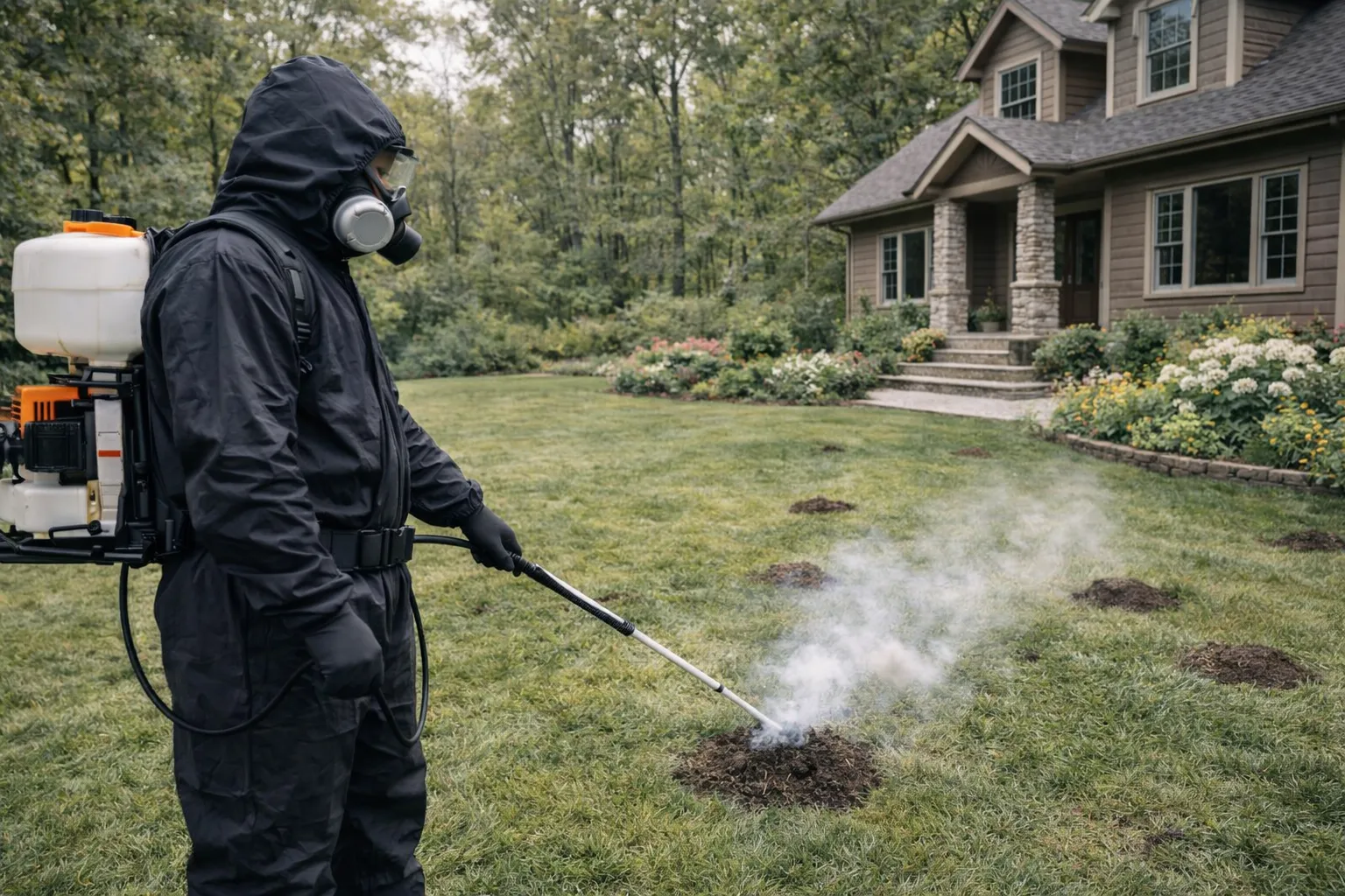 Уничтожение кротов по демократичной цене