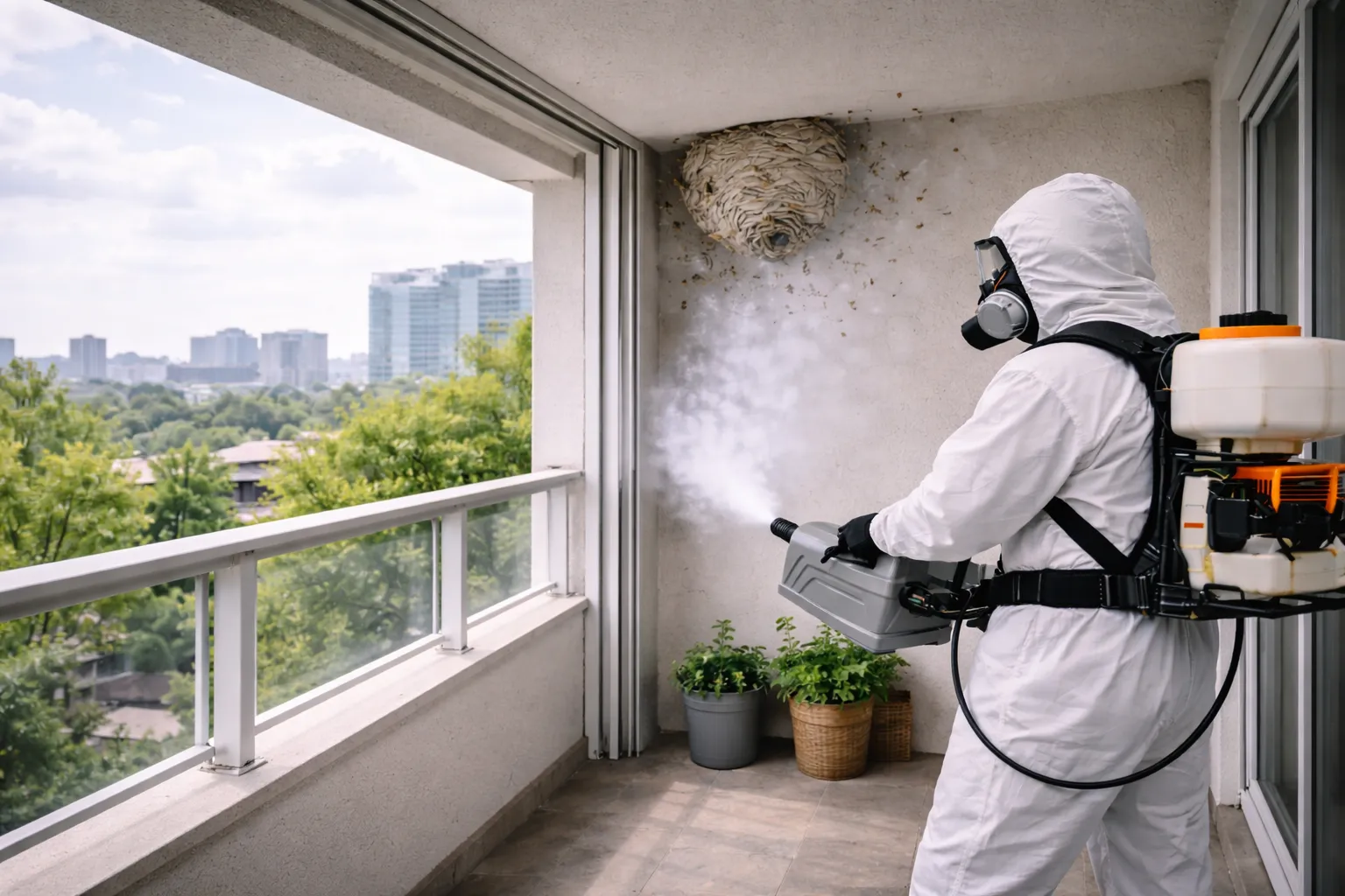 Уничтожение ос и осиных не дорого